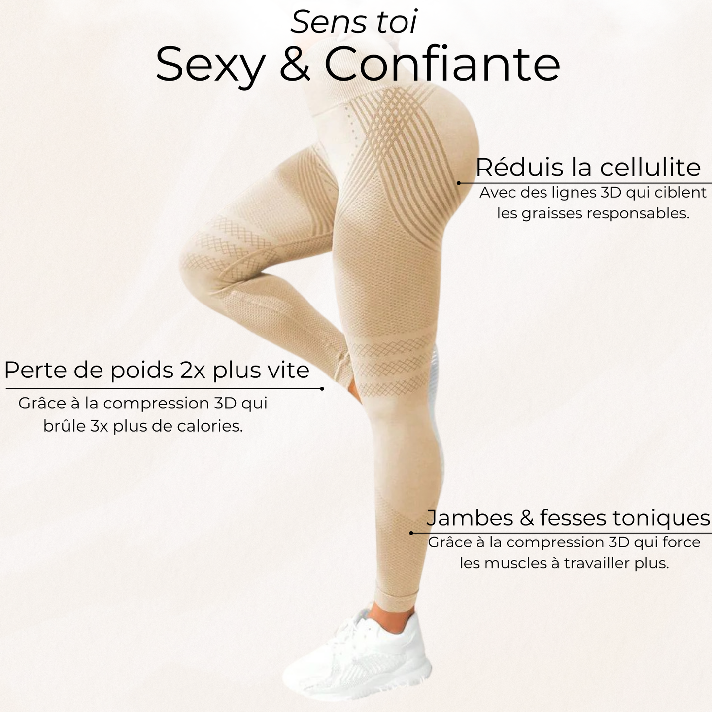 Legging Anti-Cellulite 3D