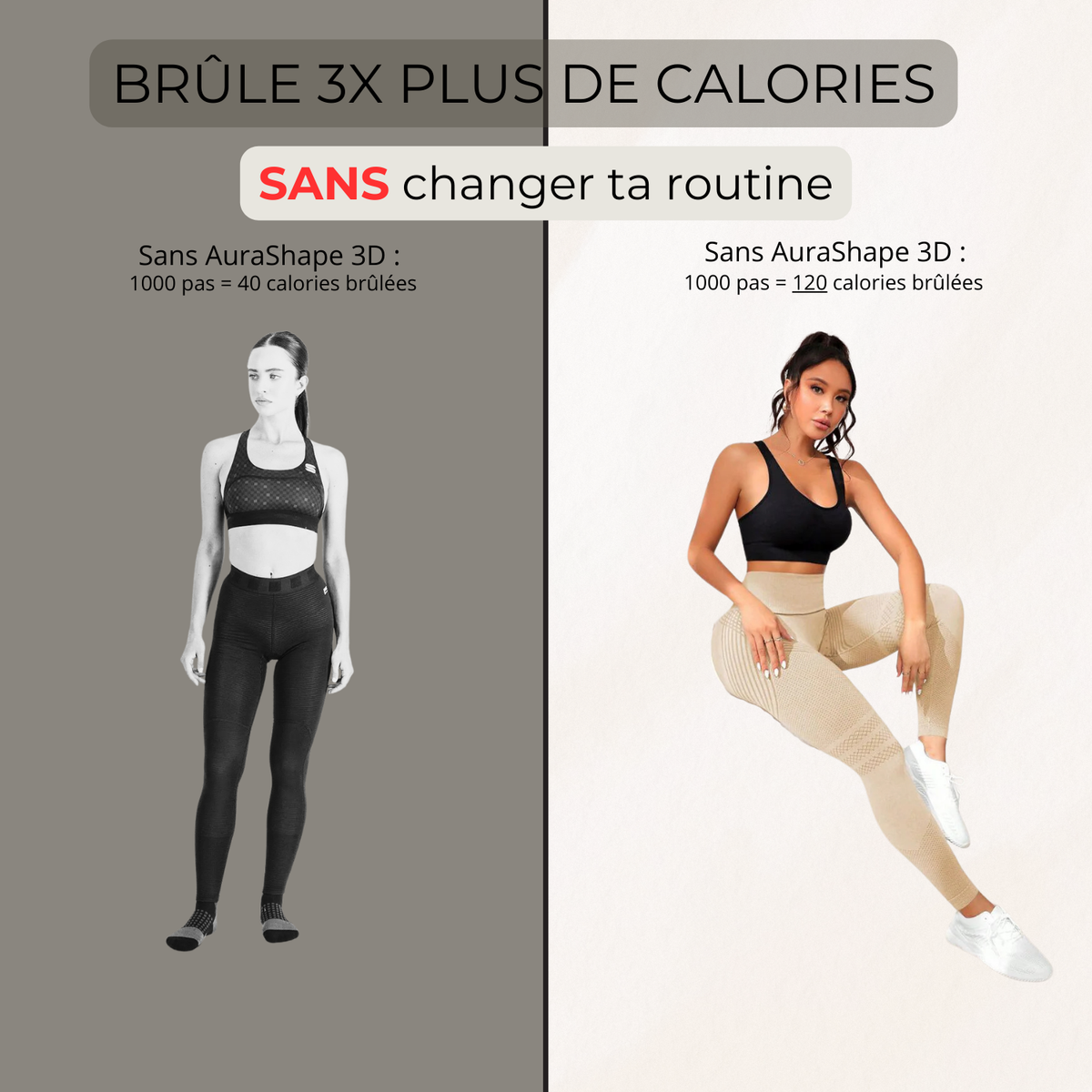 3D Anti-Cellulite Leggings