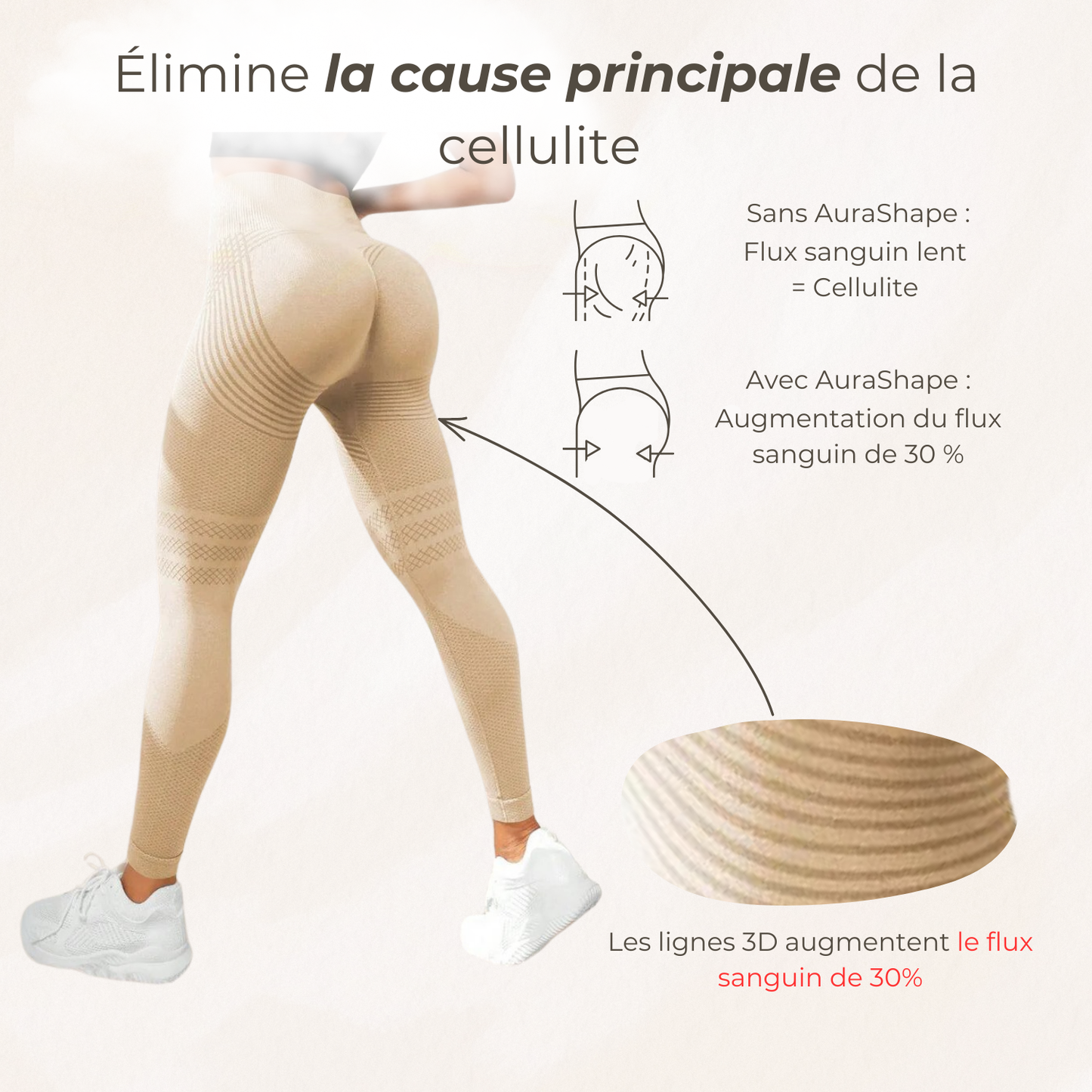 Legging Anti-Cellulite 3D