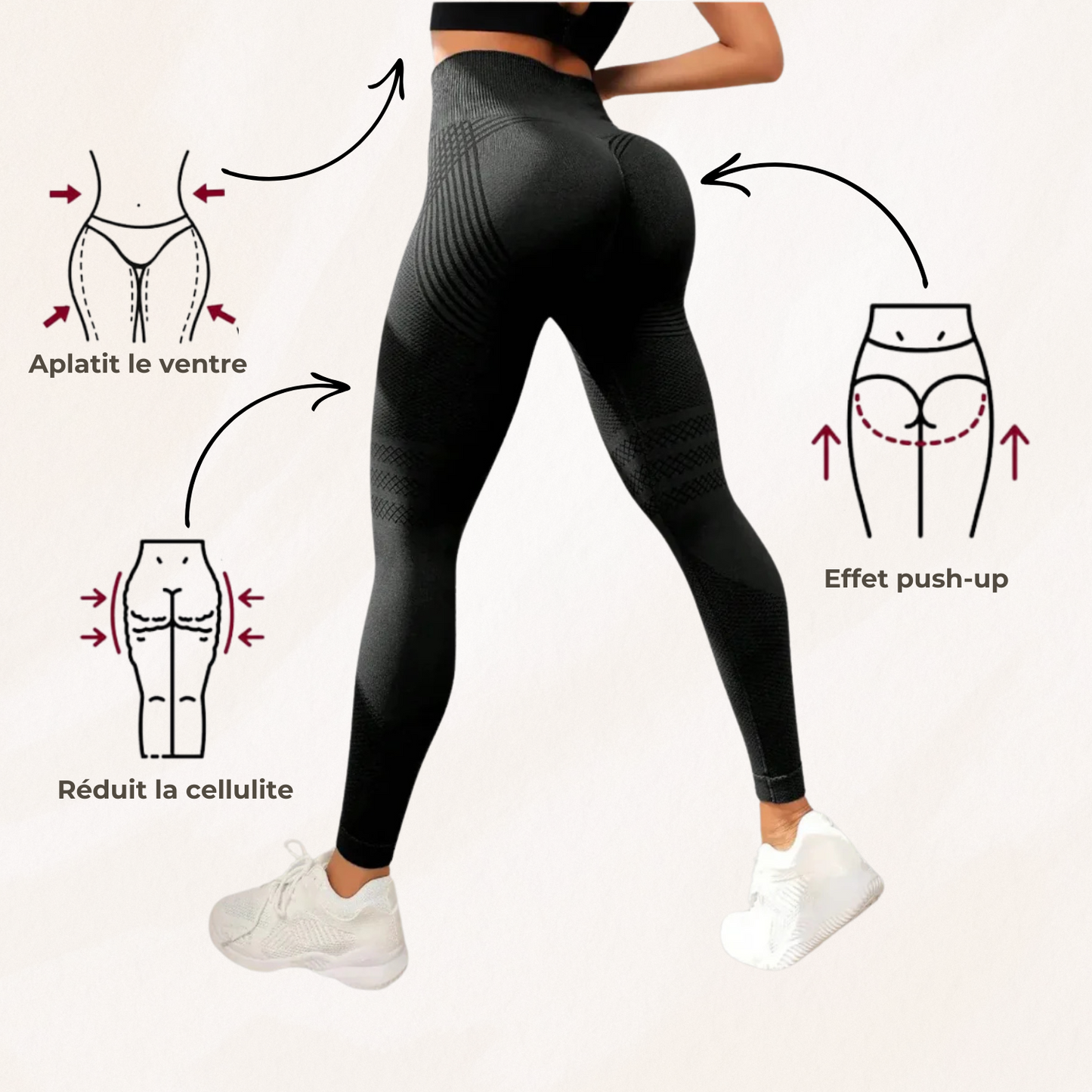 Legging Anti-Cellulite 3D